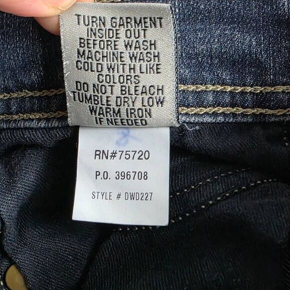 Departwest Trouper Slim Straight Jeans 27W 32R - Picture 8 of 10